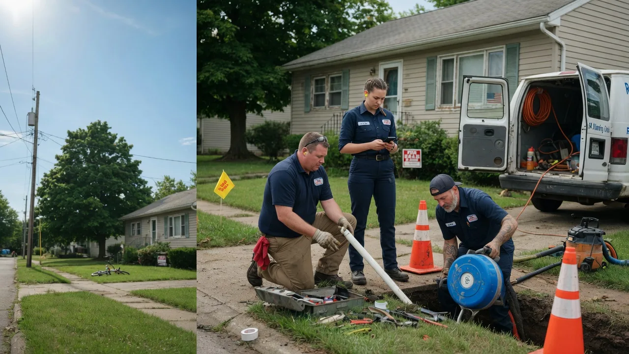 Sewer Line Repair in Hartford, WV near me